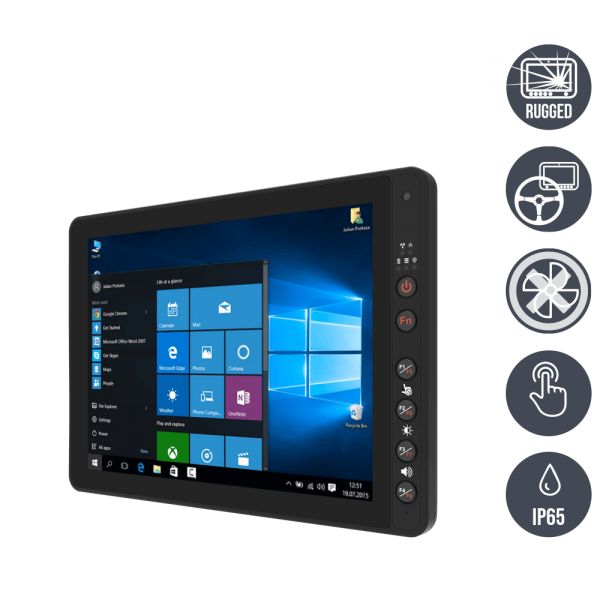 01-Fahrzeug-montierbarer-PC-FM12E-V / TL Produkt-Welten / Mobile Computing / Vehicle Mount Computer