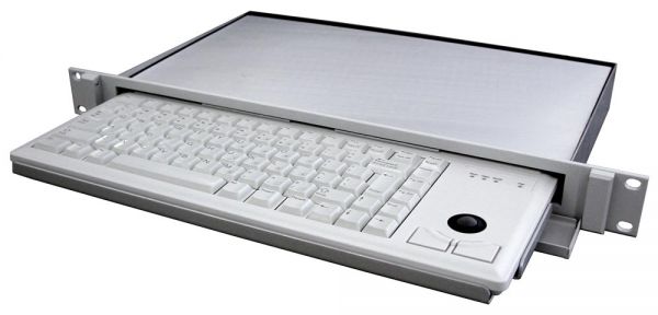 01-19-Zoll-Rack-Schubladen-Tastatur / TL Produkt-Welten / Panel-PC / Zubehör für Industrie-PC Systeme / für das 19-Zoll-Rack