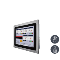 01-PCAP-Multitouch-Industrie-Monitor-R10L100-PPT2.png / TL Produkt-Welten / Industriemonitor / Panel Mount (Einbau von vorne) / Multitouch-Screen,...