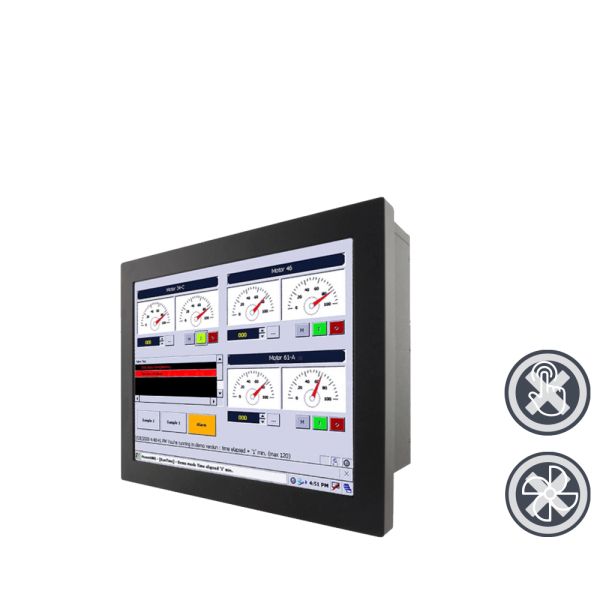 01-Chassis-Industrie-Panel-PC-R15IB7T-CHC3 / TL Produkt-Welten / Panel-PC / Chassis (VESA-Mounting) / Touch-Screen für 1-Finger-Bedienung