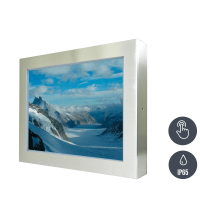 01-Edelstahl-Industriemonitor-IP65-R15L600-65C3.png / TL Produkt-Welten / Industriemonitor / Chassis Edelstahl (VESA-Mounting) / Touch-Screen für...