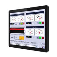 R19L100-GCM1 / TL Produkt-Welten / Industriemonitor / Chassis Edelstahl (VESA-Mounting) / Multitouch-Screen, projiziert-kapazitiv (PCAP)