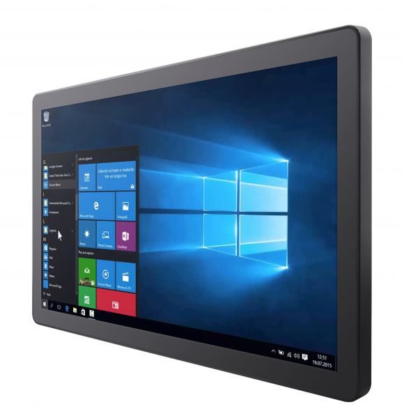 01-Chassis-Industrie-Panel-PC-W22IF7T-GCA3 / TL Produkt-Welten / Panel-PC / Chassis (VESA-Mounting) / Multitouch-Screen, projiziert-kapazitiv (PCAP)