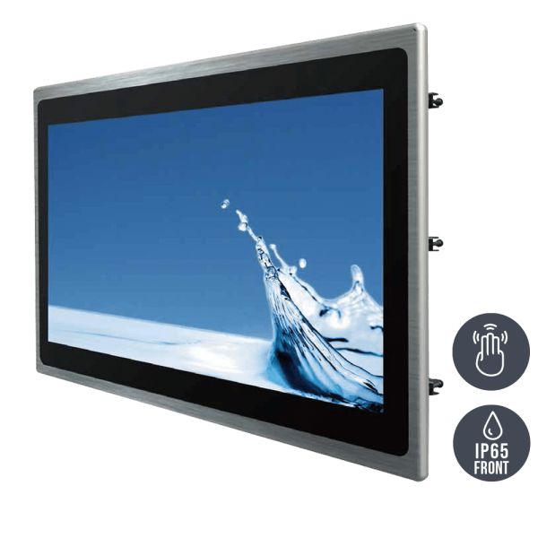 01-PCAP-Multitouch-Industrie-Monitor-W22L100-PPA3 / TL Produkt-Welten / Industriemonitor / Panel Mount (Einbau von vorne) / Multitouch-Screen, projiziert-kapazitiv (PCAP)