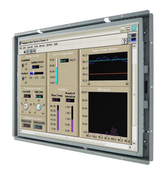 21-Einbau-Industrie-LCD-R19L300-OFM1 / TL Produkt-Welten / Industriemonitor / Open Frame (Einbau von hinten) ohne Touch-Screen