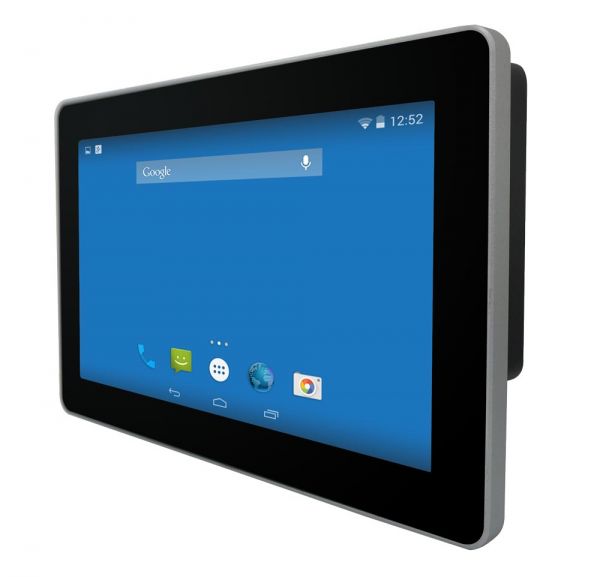 01-Front-right-W10TA3S-PCH1 / TL Produkt-Welten / Panel-PC / Chassis (VESA-Mounting) / Multitouch-Screen, projiziert-kapazitiv (PCAP)