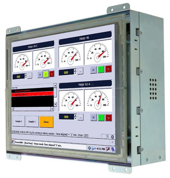 21-Einbau-Industrie-Panel-PC-R10IB3S-OFT2 / TL Produkt-Welten / Panel-PC / Open Frame (Einbau von Hinten) / Touch-Screen für 1-Finger-Bedienung
