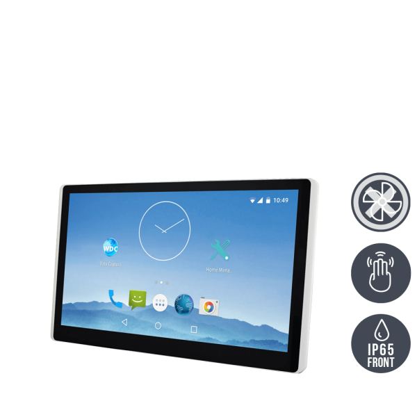 01-Front-W15IE3S-PTA3.png / TL Produkt-Welten / Panel-PC / Chassis (VESA-Mounting) / Multitouch-Screen, projiziert-kapazitiv (PCAP)