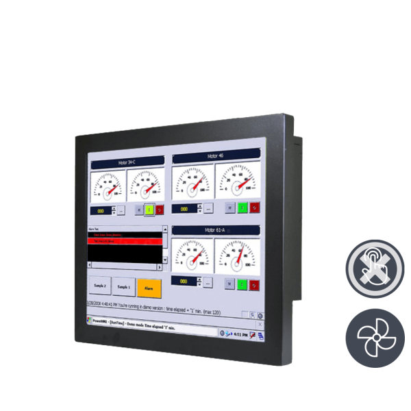 01-Chassis-Industrie-Panel-PC-R17IK7T-CHM1-oT.png / TL Produkt-Welten / Panel-PC / Chassis (VESA-Mounting) / ohne Touch-Screen