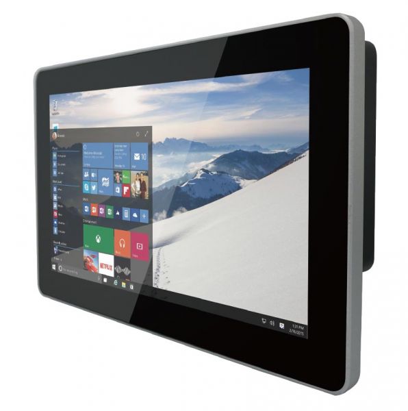 01-Rugged-Industrial-Display-PC-W10L100-GSH1 / TL Produkt-Welten / Panel-PC / Chassis (VESA-Mounting) / Multitouch-Screen, projiziert-kapazitiv (PCAP)