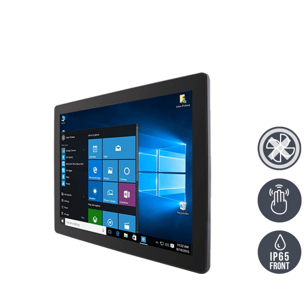 01-Front-right-R15IE3S-PTC3.png / TL Produkt-Welten / Panel-PC / Chassis (VESA-Mounting) / Multitouch-Screen, projiziert-kapazitiv (PCAP)