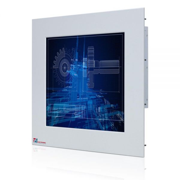 01-Industrie-Panel-PC-WM17PMA-IP65-Einbau / TL Produkt-Welten / Panel-PC / Panel Mount (Einbau von vorne) / Touch-Screen für 1-Finger-Bedienung