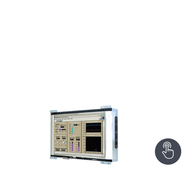 21-Einbau-Industrie-LCD-W10L100-OFH1_mTwide. / TL Produkt-Welten / Industriemonitor / Open Frame (Einbau von hinten) / Touch-Screen für 1-Finger-Bedienung
