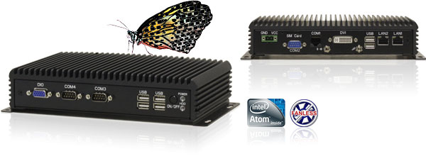 Dual Core Atom D2550 Kompakt Embedded-PC EL1081