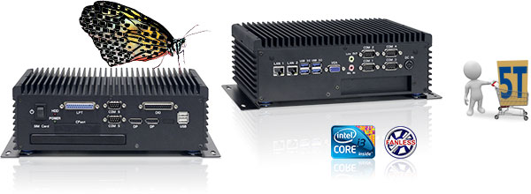 Der Kompakt-Indstrie-PC „EL1082“ Aus unserer Embedded Line Familie bietet hohe Rechenleistung auf kleinstem Raum