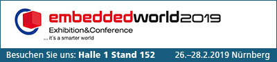 Embedded World: Besuchen Sie uns!