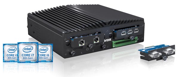 Der kompakte Embedded-Industrie-PC EL1097 im Booksize-Format ist mit Modulen für zusätzliche Schnittstellen erweiterbar
