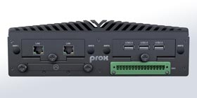 Kompakt-Industrie-PC EL1097 mit USB- und LAN-Modul und Digital-I/O