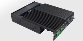 Embedded-PC mit wartungsfreundlich zugänglichen Systemkomponenten