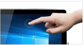 Displaygrößen von 7 bis 24 Zoll als HMI-Panel-PC oder Monitor