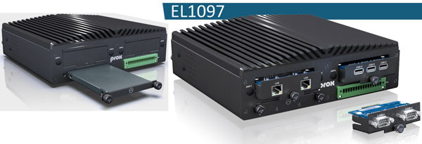 Embedded-PC EL1097 mit Schnittstellen-Modulen erweiterbar