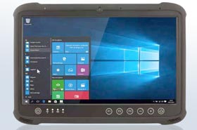 brillanter Multi-Touchscreen mit weitem Betrachtungswinkel und direkter optischer Bindung des LCDs