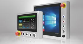 Edelstahl-Panel-PC und Monitor in 10.1 und 19 Zoll
