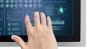 PCAP-Multi-Touchscreen für Mehrfinger-Bedienung