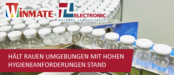 Hält rauen Umgebungen mit hohen Hygieneanforderungen stand