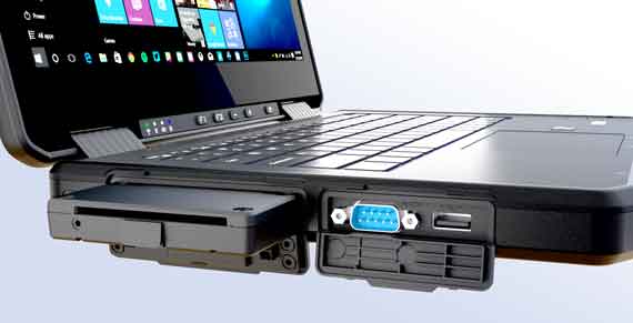 Smart Card Reader oder austauschbare M.2-SSD