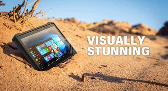 Bei Sonnenlicht ablesbares Weitwinkel-Display
